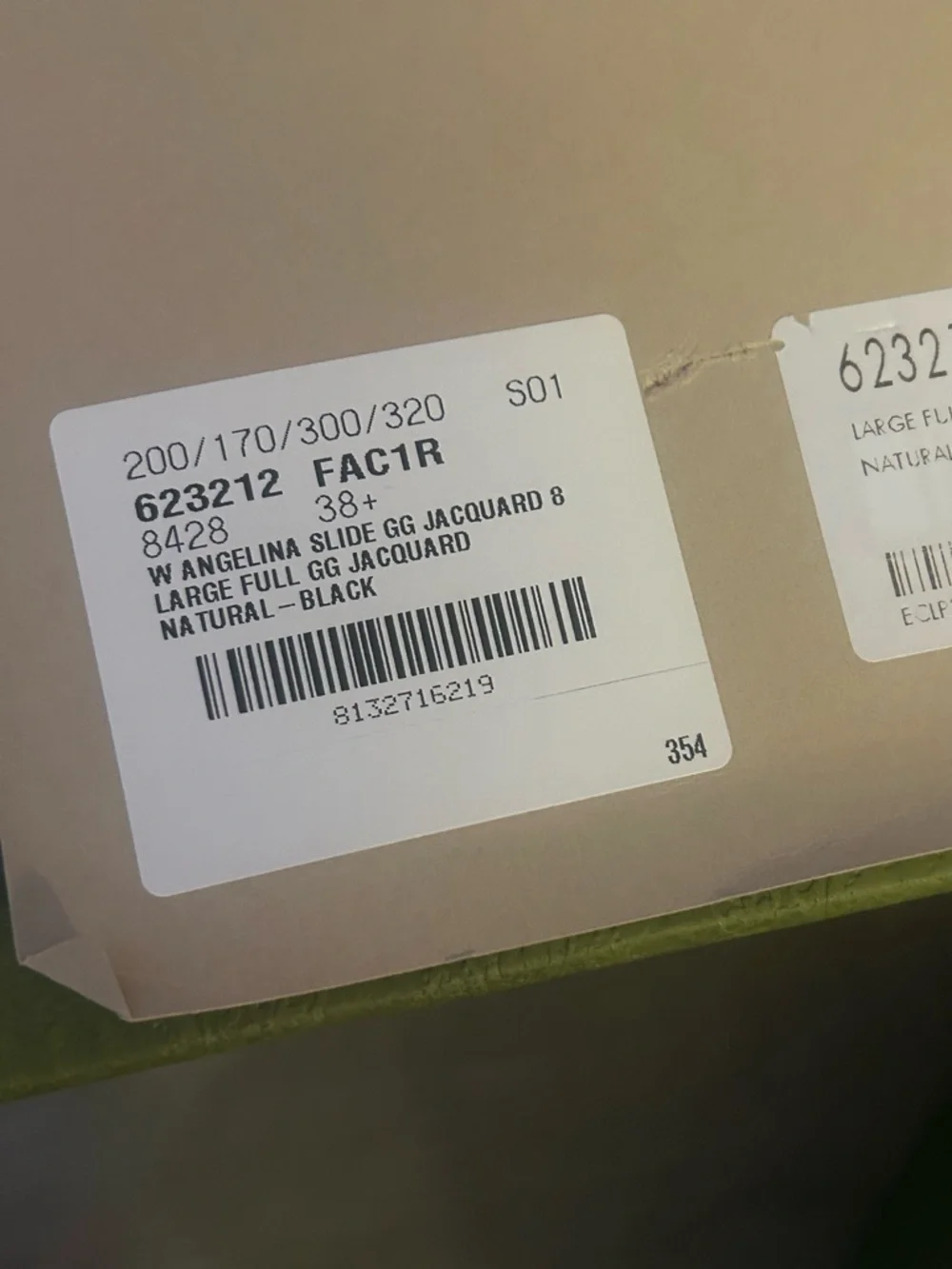 Gucci Black and White GG monogram Platform Slides current and priced to sell - Picture 9 of 11